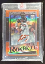2021 Panini Chronicles Justin Fields Legacy Update Rookies Signatures Orange /35