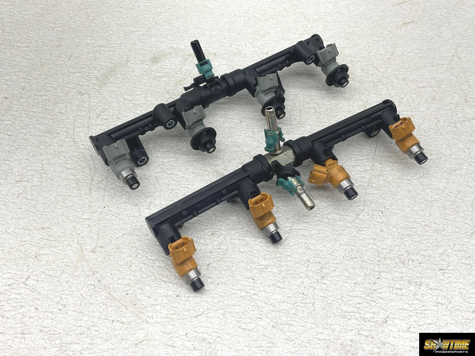 07-12 HONDA CBR600RR MAIN PRIMARY SECONDARY GAS FUEL INJECTORS RAIL