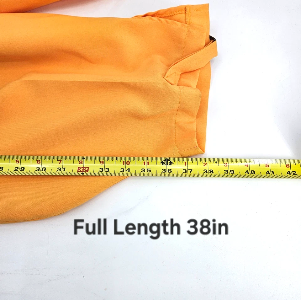 Vintage T. Barry Knicker Co Pleated Yellow Golf Pants Men's Size 40 Made in USA - Image 3 of 4