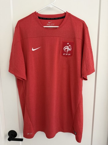 NWOT France National Team Jersey Kit - Nike Soccer - Men’s XXL  - Red - Dri Fit