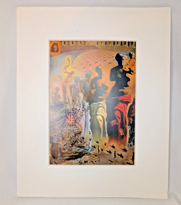 Salvador DALI 'Hallucinogenic Toreador ' Museum Store Print 8x10 Matted +Quality