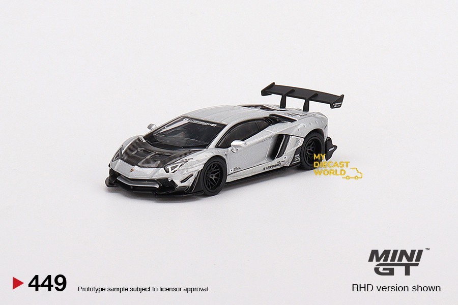 1/64 MINI GT MIJO EXCLUSIVES LAMBORGHINI AVENTADOR LB WORKS MATT 1/64 MINI GT MIJO EXCLUSIVES LAMBORGHINI AVENTADOR LB WORKS MATT