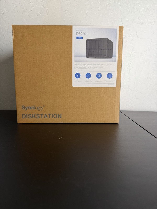 Synology DiskStation DS920+ 4-Bay NAS SATA III HDD/SSD Cloud File Sharing