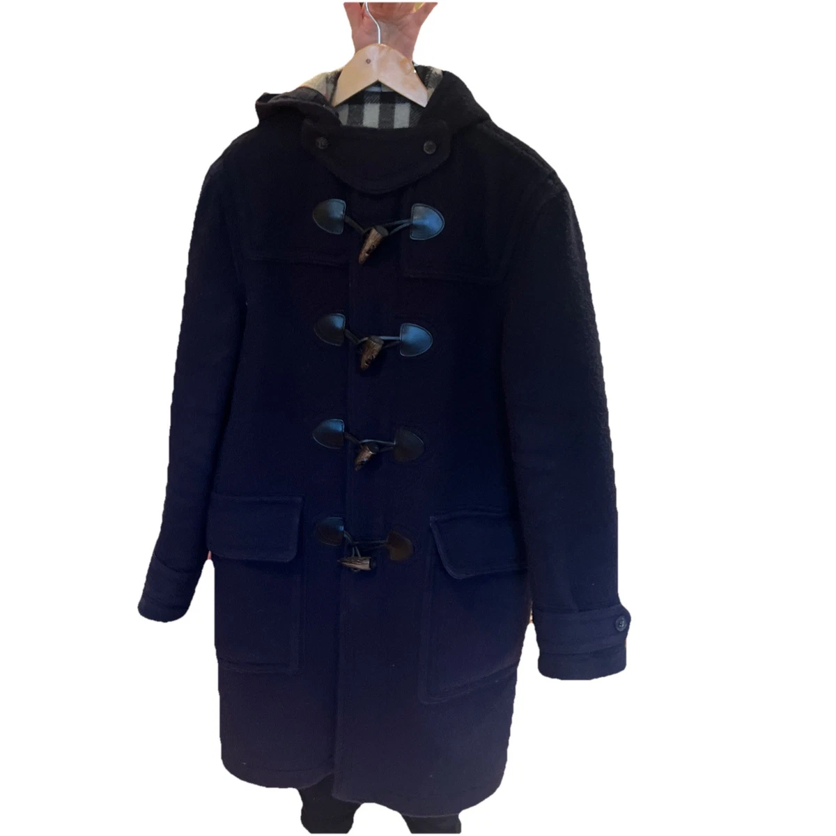 Burberry Wool Duffle Coat In Men's Coats & Jackets | eBay