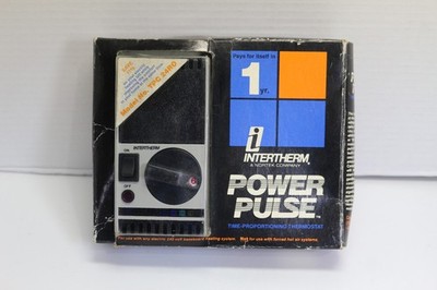 Intertherm Power Pulse Electronic Time Proportioning Thermostat 240 v NEW NOS