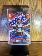 Wild Card 2025 Comix Tahj Brooks Rookie Serial Numbered Football