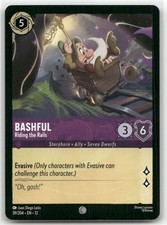 Bashful - Riding the Rails Common Wilds Unknown 39/204 Disney Lorcana