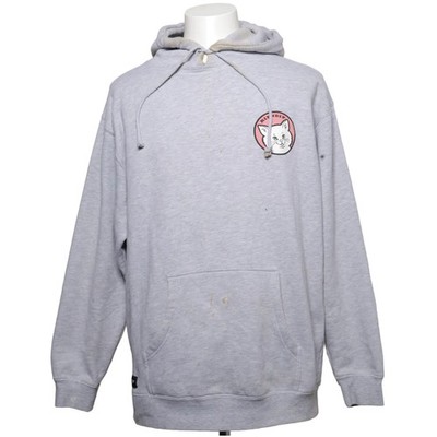 Ripndip, Kapuzenpullover, Größe: L, Grau, Baumwolle/Polyester, Print #oze