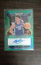 2022-23 Panini Prizm Draft Picks - College Penmanship Kellan Grady #CP-KGR Green