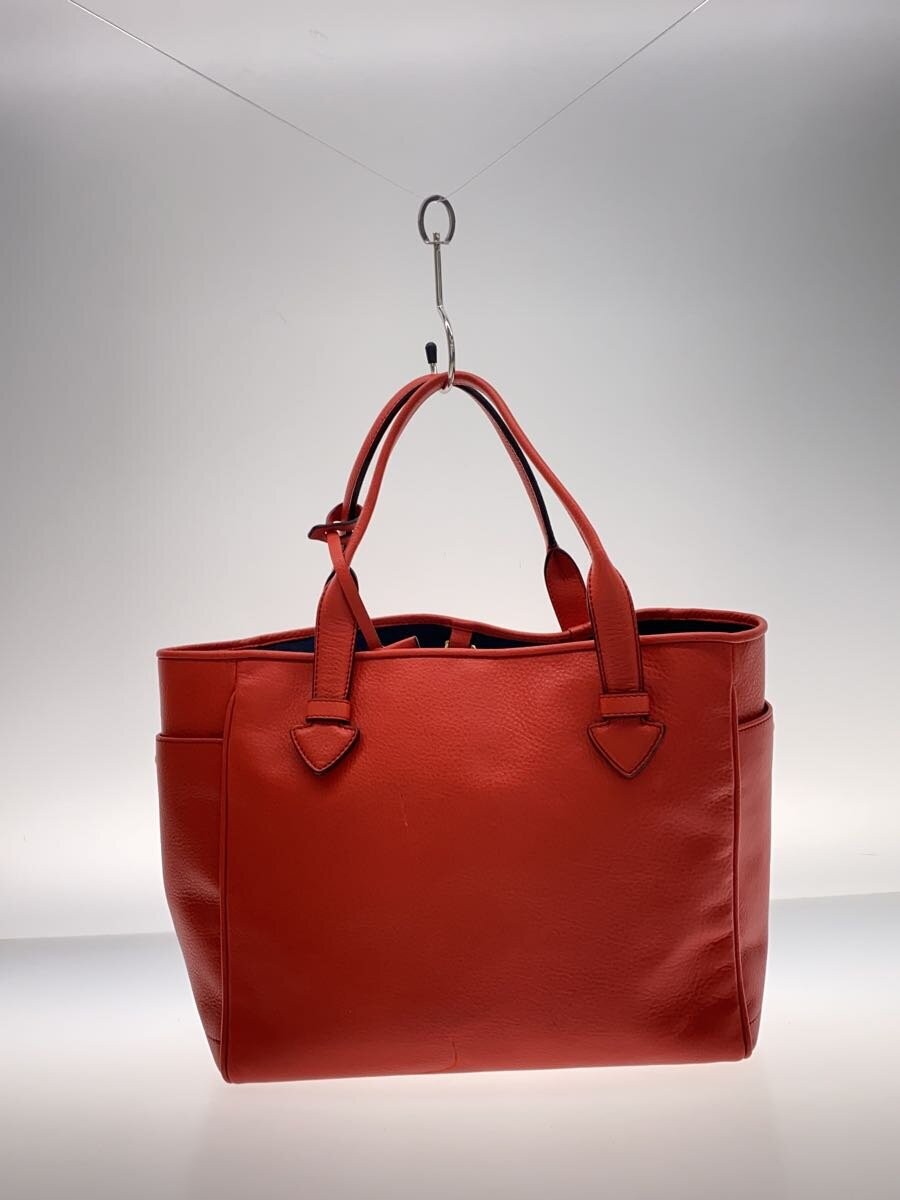 LOEWE Heritage Tote Bag Tote Bag Leather Red | eBay