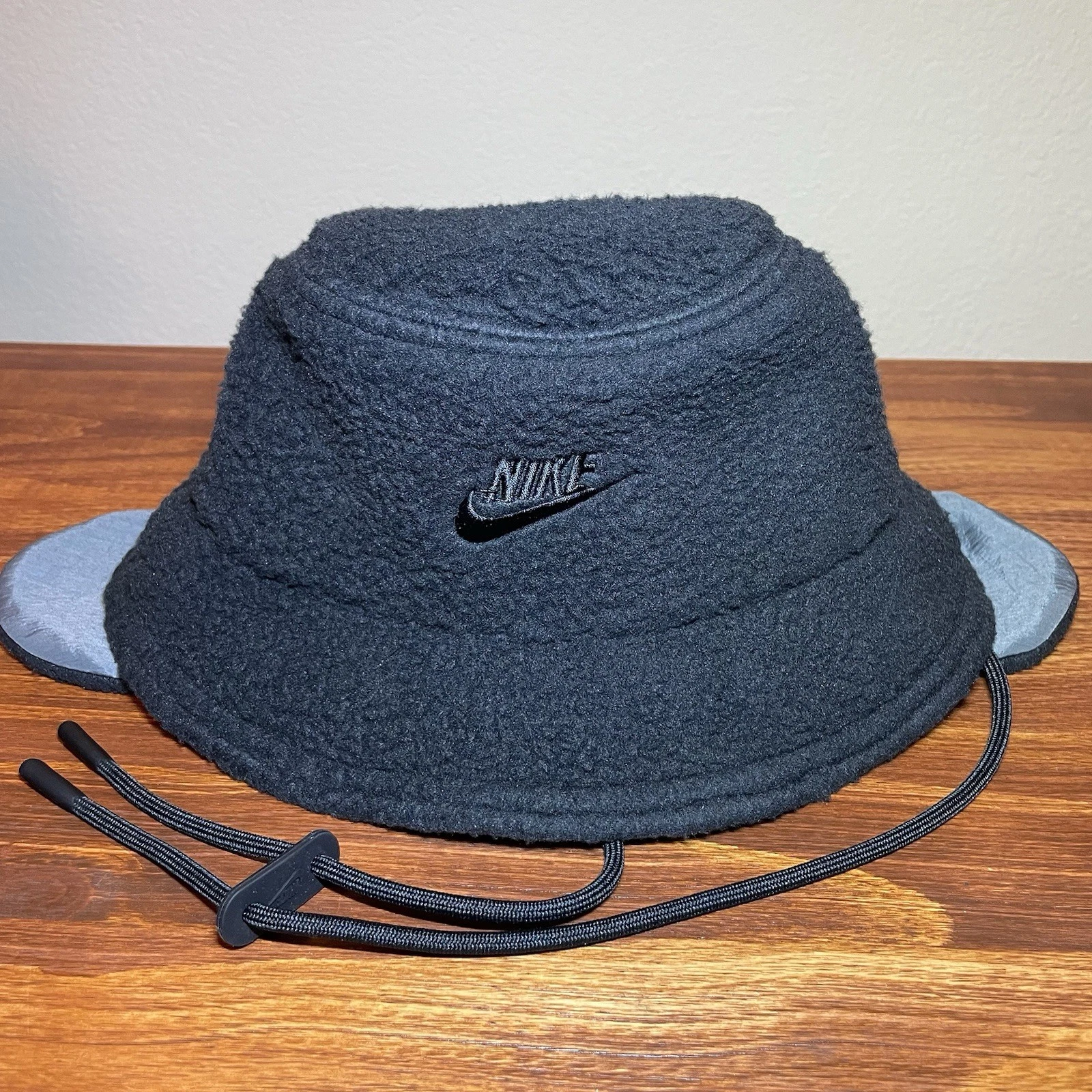 Nike Apex Winterized Bucket Hat Sportswear Cap Casual Black FZ2205-010 Unisex SM