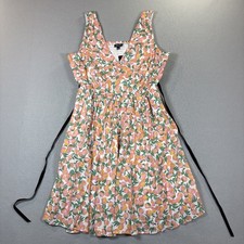 NEW Torrid Retro V Neck Tank Swing Dress Georgia Peaches 2X 18-20