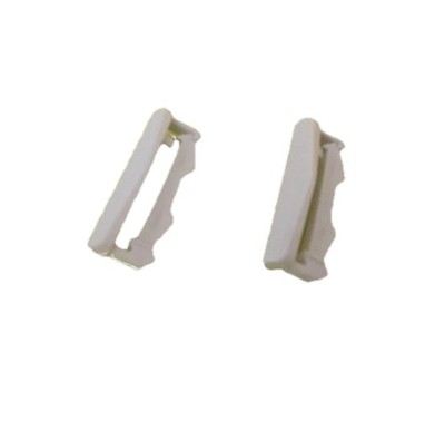   SET OF 2 OEM Frigidaire Dishwasher Track End Caps 5300809927 AP2135654 613201