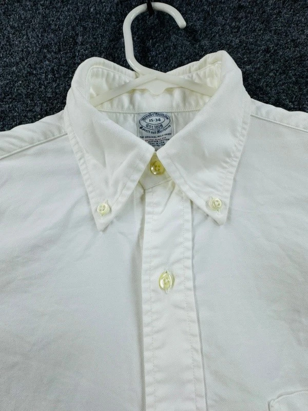 Brooks Brothers White Button-Down Dress Shirts for Men for sale | eBay