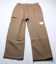 Comfrt Unisex Adult's Affirmation Straight Leg Sweatpants EJ3 Teddy Size XL NWT