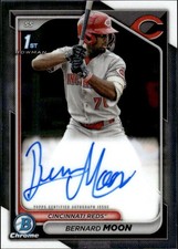 2024 Bowman Chrome #CPA-BMO Bernard Moon Prospect Autographs