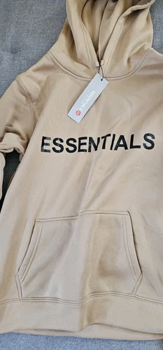 Felpa con cappuccio Essential Fear Of God per uomo e donna taglia M