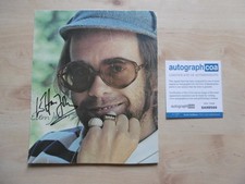 Elton John Autogramm signed 22x27 cm Poster ACOA
