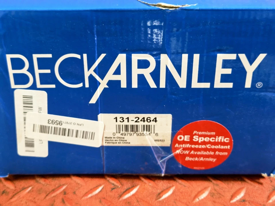 2010-2019 Beck Arnley 131-2464 Water Pump for LR4 Sport Range Rover 3.0/5.0L - Image 2 of 4