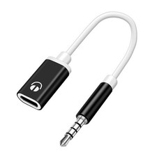 Type C To Aux Cable USB Type-C Male To 3.5mm Cord Car AUX Music Audio Adapter