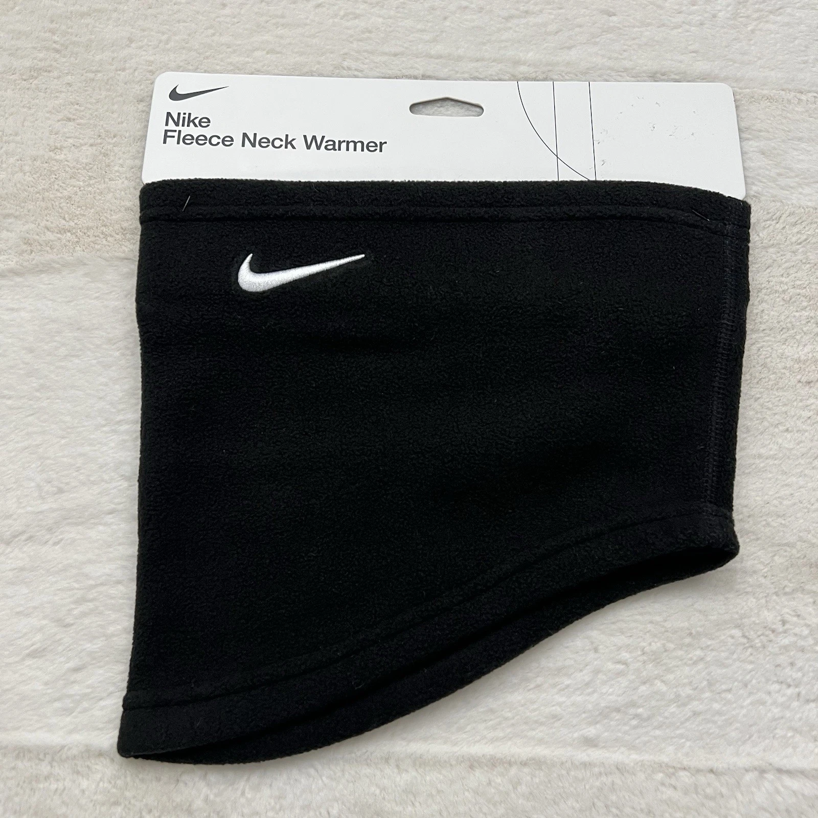 Nike Fleece- Neck Warmer Unisex Scarf Snood Black One Size Fits All