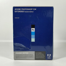 Adobe Photoshop CS4 Extended Student Edition New