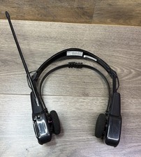 Vintage GPX AHP1100A AM/FM Radio Stereo Headphones Black - Works Great