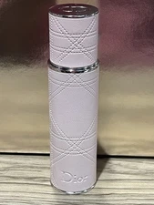 Miss Dior Rose N Roses EDT Refillable Atomizer Spray In Leather Case 0.34oz 10ml