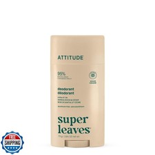 ATTITUDE Aluminum Free Deodorant, Natural Origin Ingredients, EWG Verified, O