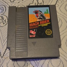 Mach Rider Nintendo NES Video Game Cartridge - Racing/Driving Programable (Prg)