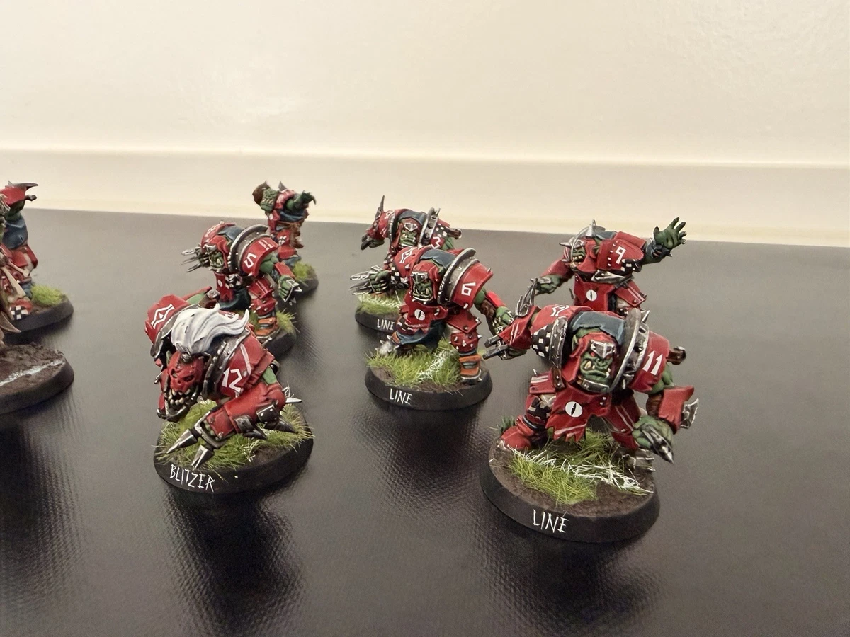Blood Bowl Orc Team - Pro Painted & Ready to Play Season 3