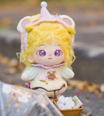 No Attributes 20cm Plush Doll Stuffed Pillow Dress up Toy Anime Plushie