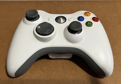 Microsoft Xbox 360 Wireless Gaming Controller - White and Gray