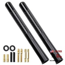 2 Pcs Short Stubby Antenna For Car 4.7 Inch 12cm Universal Am Fm Radio 2 Pcs Short Stubby Antenna For Car 4.7 Inch 12cm Universal Am Fm Radio