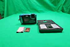 Fujifilm Finepix XP140 16.4MP Waterproof 4k Digital Camera Sky Blue Tested Works