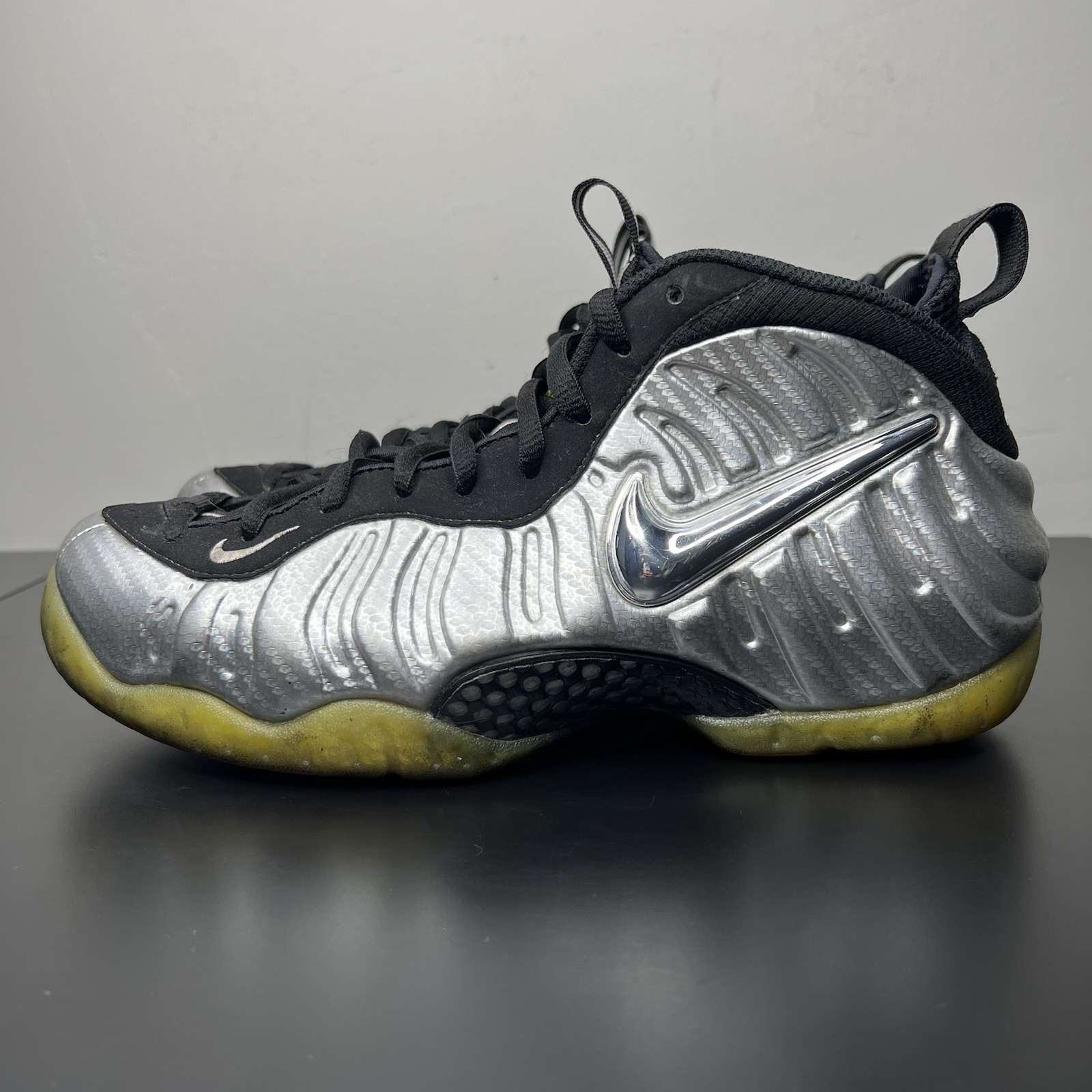 Size 8.5 - Nike Air Foamposite Pro Silver
