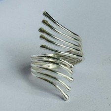 925 Sterling Silver 5 Band Ring - Dainty Ring VK012