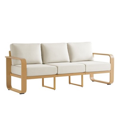 CHITA Modern Outdoor Chairs&Sofa,Patio Furniture w/Thick Cushions&Aluminum Frame
