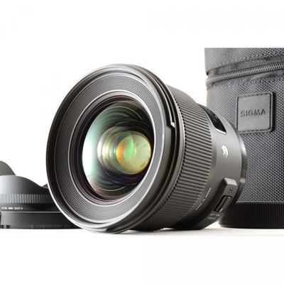 *Neuwertig* Sigma 24mm f/1.4 DG HSM Art Objektiv für Nikon F Mount Gehäuse Ha...