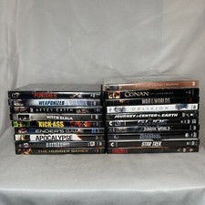 Sci-Fi DVD Bundle Lot Of 21 Movies Fantasy Action Superhero Adventure