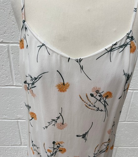 Jack Wills Braynwood Cami Dress Floral White UK 10 1 LKV001 - Picture 2 of 8