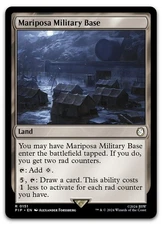 Mariposa Military Base #151 (NM) Fallout PIP Magic MTG