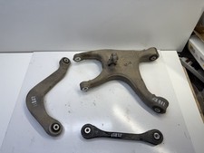 10-18 Audi A6 REAR RIGHT PASSENGER SUSPENSION CONTROL ARM SET OF 3 OEM