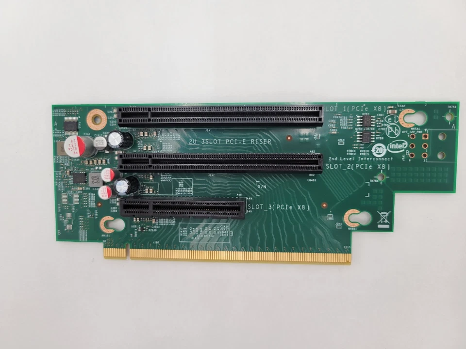 Intel PBA H20087-171 Circuit Board 2U 3-Slot PCI Express Riser Card - Image 3 of 4