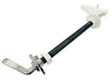 295mm LONG SPINDLE CONCEALED CISTERN TOILET FLUSH C/P LEVER HANDLE & LIFT-ARM