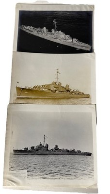 USS JAMES C OWENS DD-776 Destroyer 8 x 10 Official USN Photo Lot Of 3 San Pedro