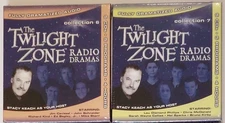 2 TWILIGHT ZONE Radio Dramas CD Sets 6 & 7 - NEW - 10 Episodes - Stacy Keach