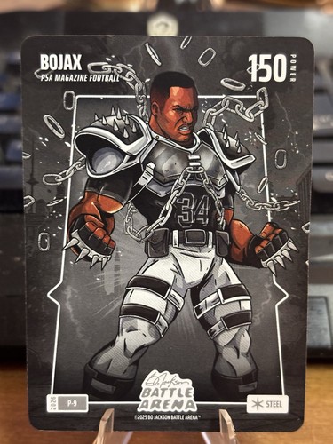 Bo Jackson - 2025 Battle Arena - BoJax P-9 150 Steel - PSA Magazine Exclusive 💎