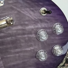Epiphone SG Modern Figured Purple Burst Electric Guitar with Split Coil