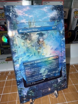 Snapcaster Mage Borderless Chocobo Commander Final Fantasy MTG Extended Art Case